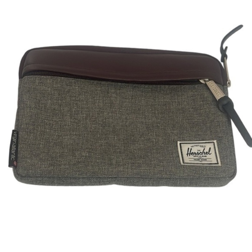 Herschel Supply Company bag unisex travel Pouch makeup toiletry accessory gray